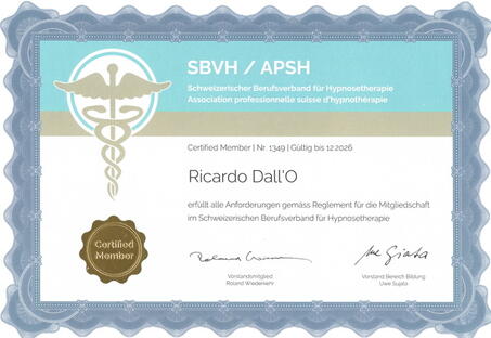 SBVH APSH Berufsverband Hypnosetheraphie